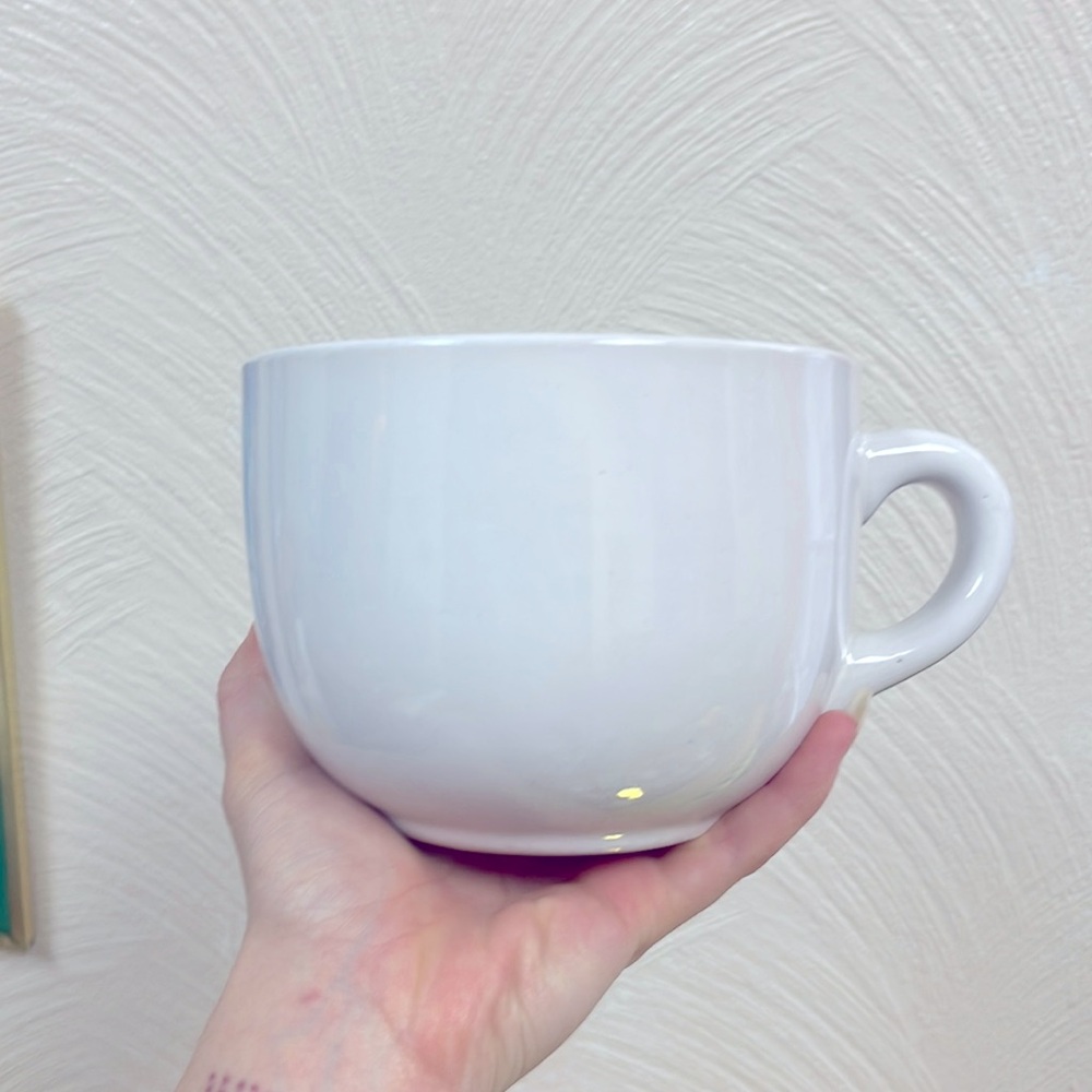 Big soup mug bowl